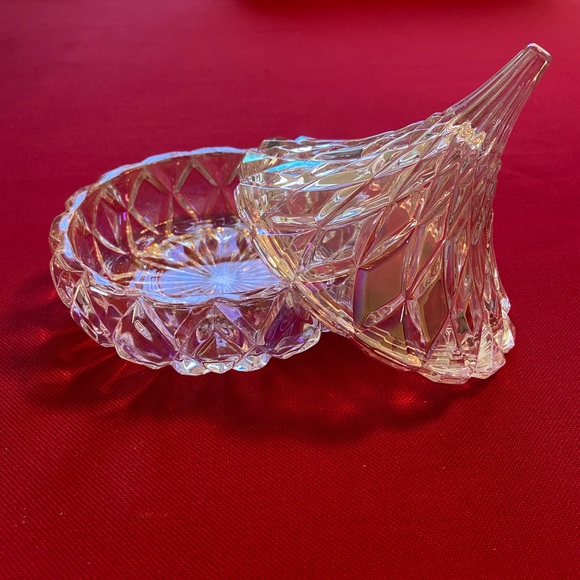 🤍 Hershey’s Kisses Crystal Covered Candy/Trinket Dish NWT - Picture 5 of 10